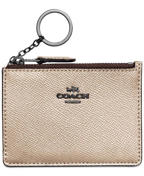 michael kors mini skinny id case|COACH Mini Skinny ID Case in Metallic Leather .